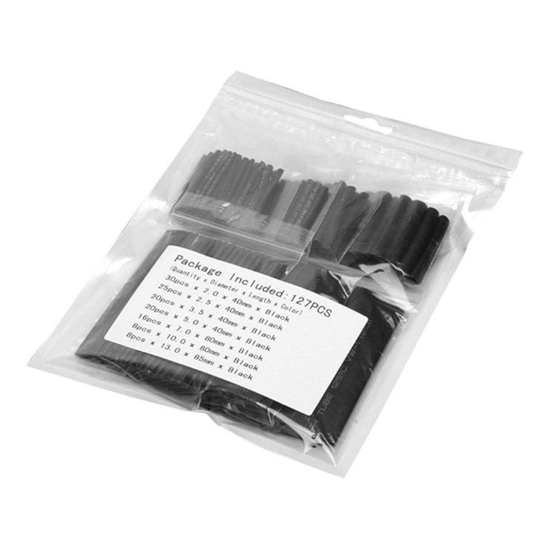 127Pcs Assorted Heat Shrink Tubes