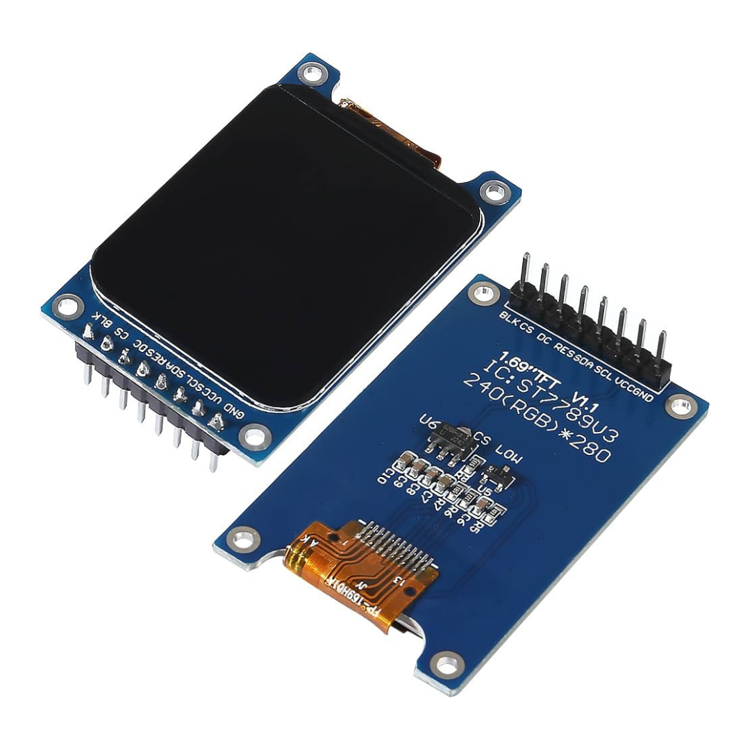 1.69 Inch TFT 240×280 ST7789 Display Module