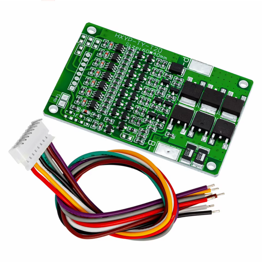 7S 25.9V / 29.4V 18650 Lithium Battery Protection Board (BMS)