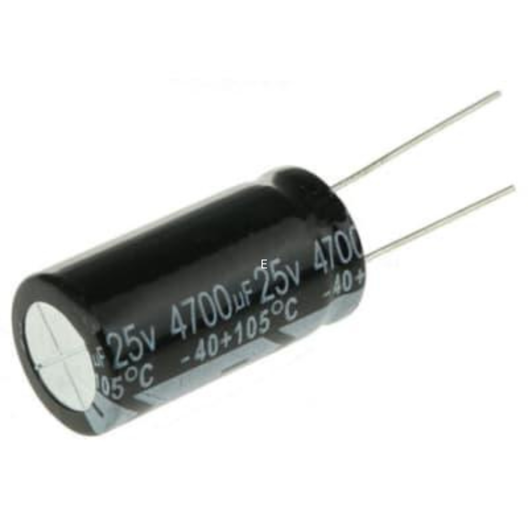 25V 4700µF Electrolytic Capacitor