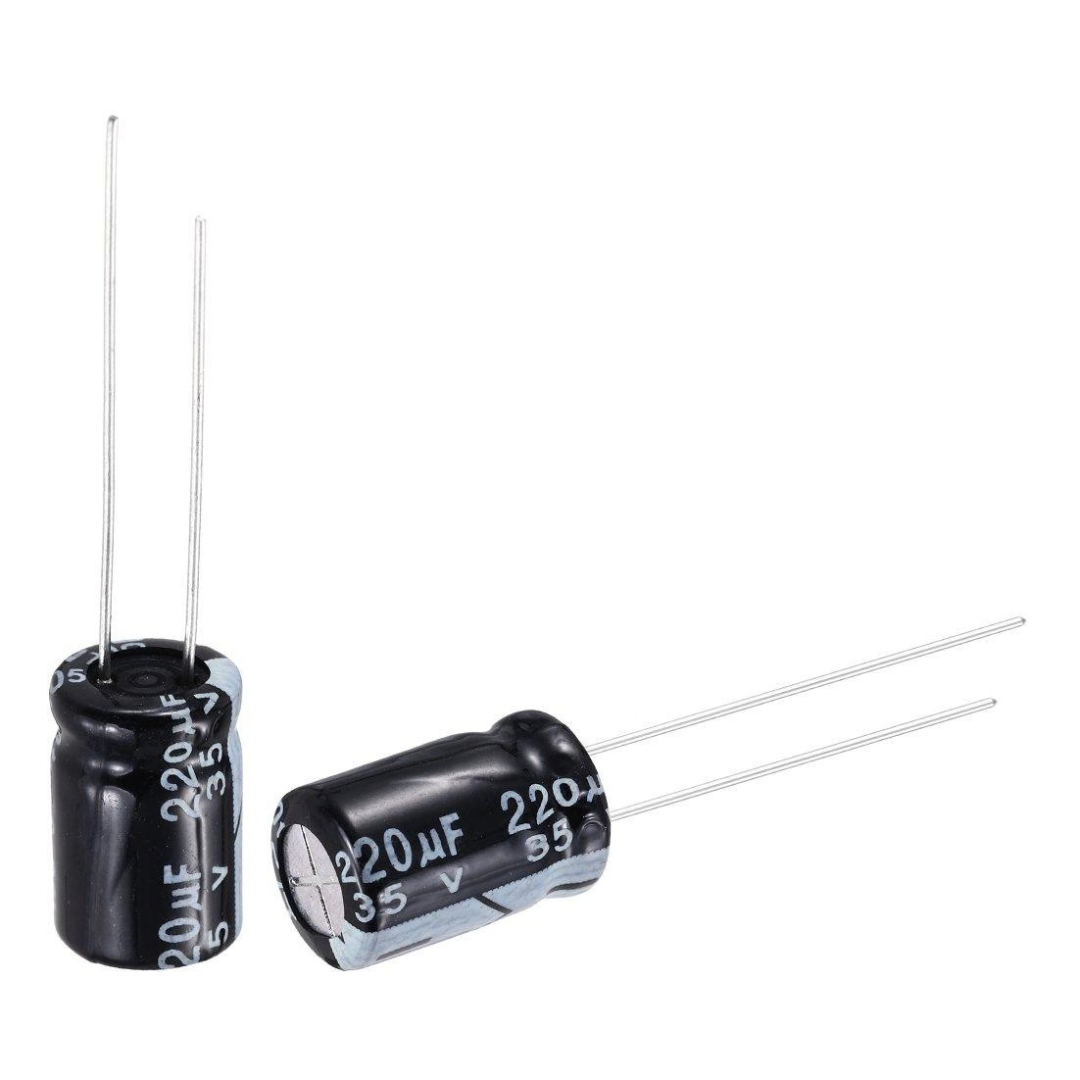 35V 220µF Electrolytic Capacitor