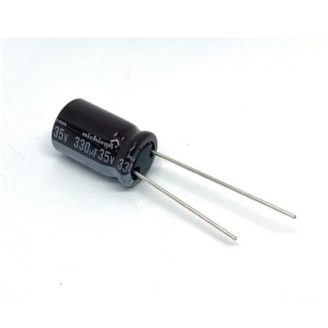 35V 330µF Electrolytic Capacitor