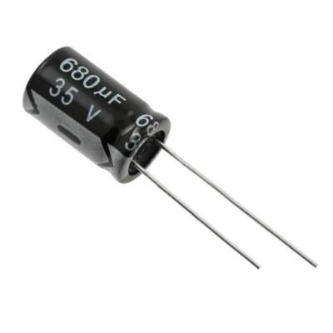35V 680µF Electrolytic Capacitor