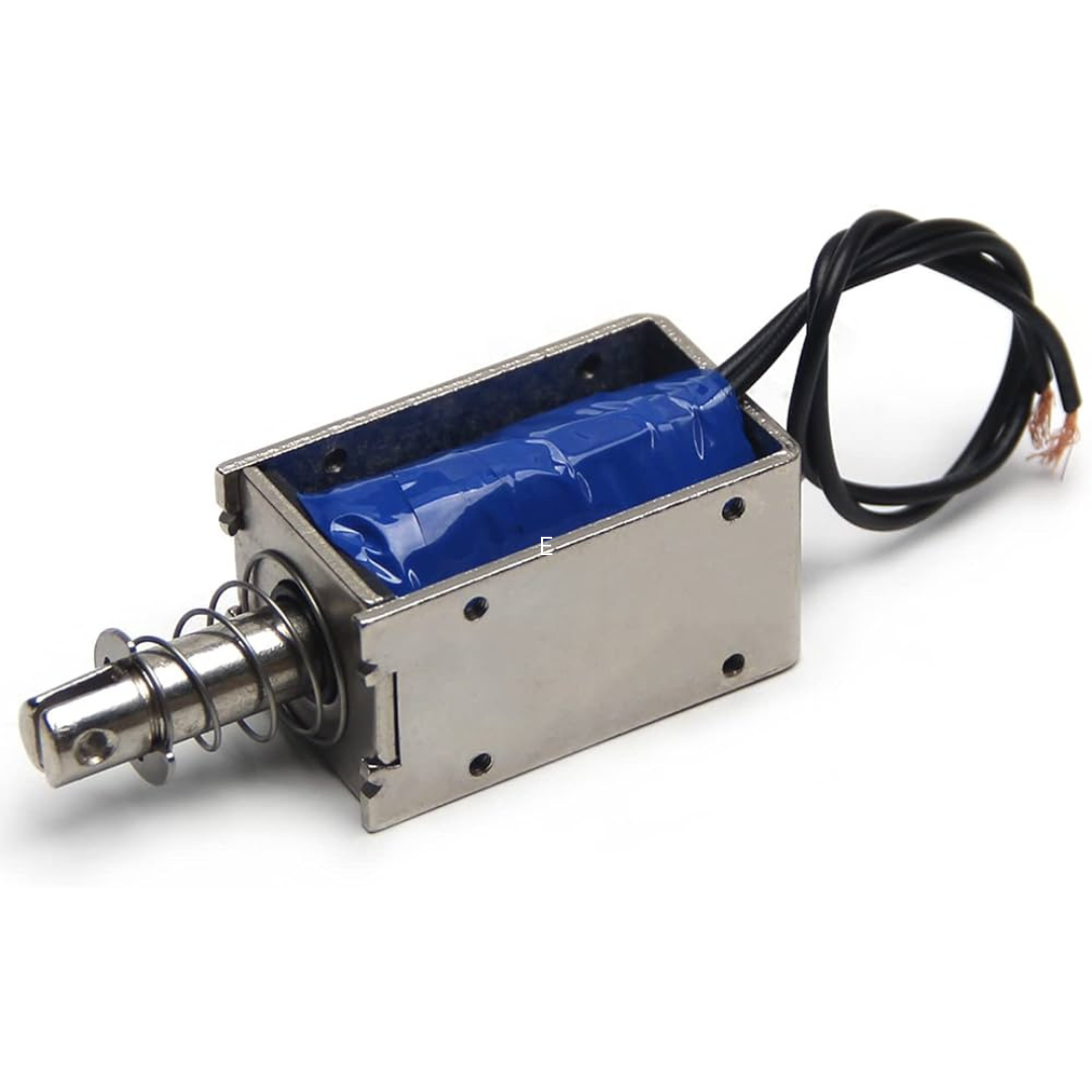 BYP-1253 12V DC Push Pull Solenoid – 15mm Stroke