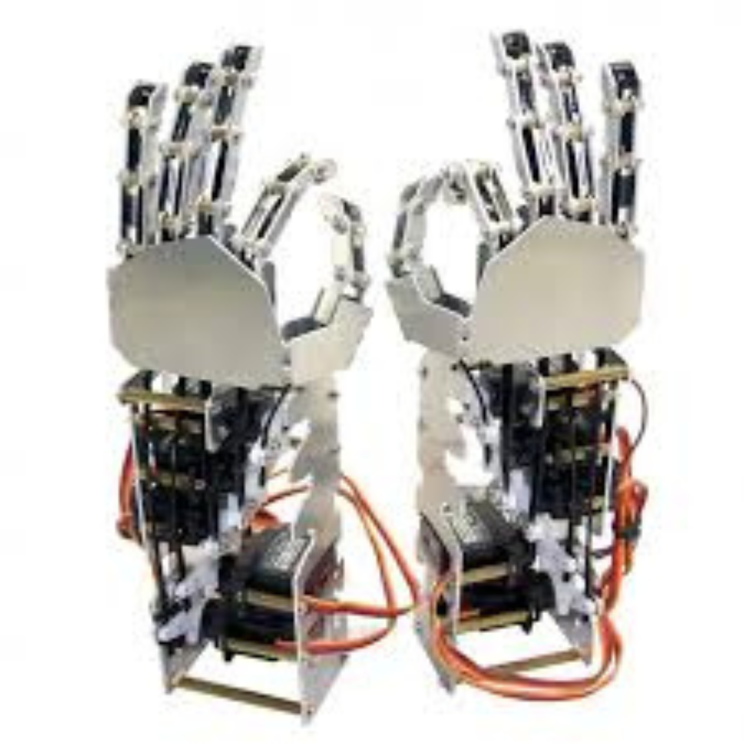 5DOF Humanoid Five-Finger Metal Manipulator Arm – Left Hand + Right Hand