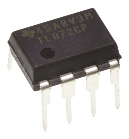 TL072CP LOW NOISE J-FET OP-AMP IC 