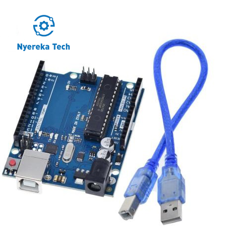 Arduino UNO R3 removable IC Chip with USB CABLE
