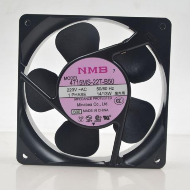 NMB 4715MS-22T-B50 AC 220V 14/13W 12038 Axial Cooling Fan