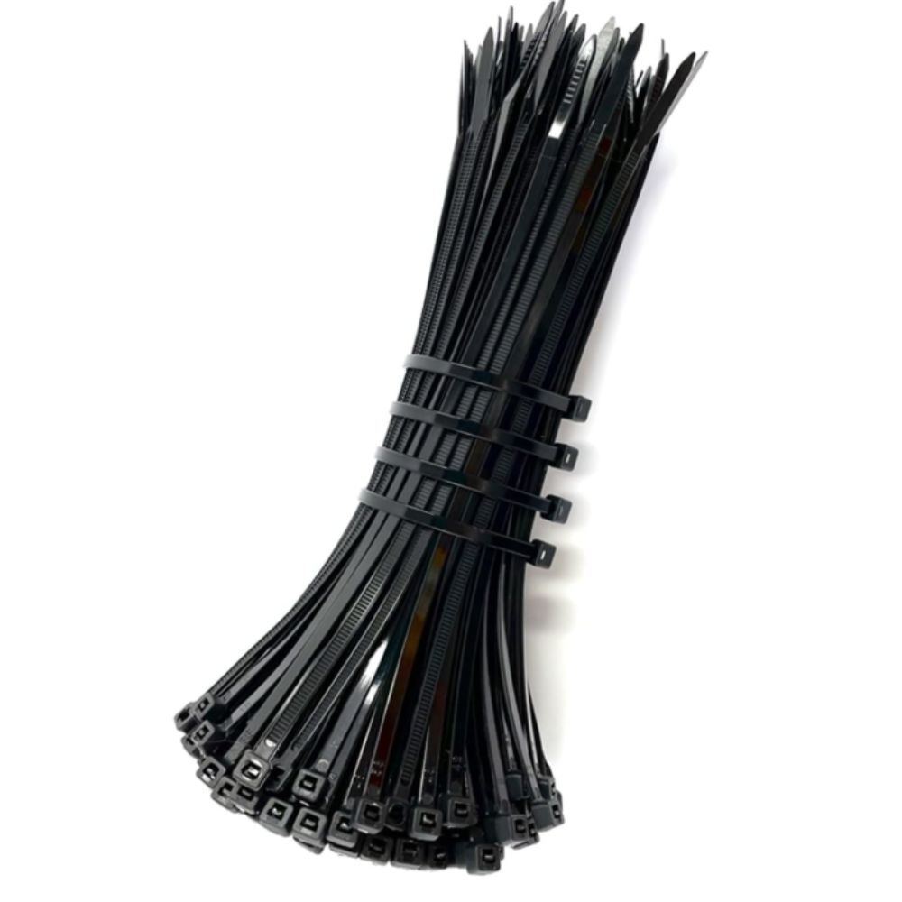 1000pcs 3x100mm Self-Locking Cable Tie ( Black)