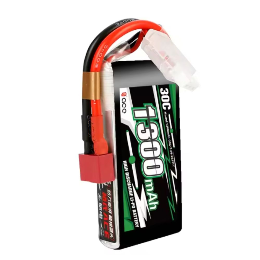 1300mAh 2S 30C LiPo Battery