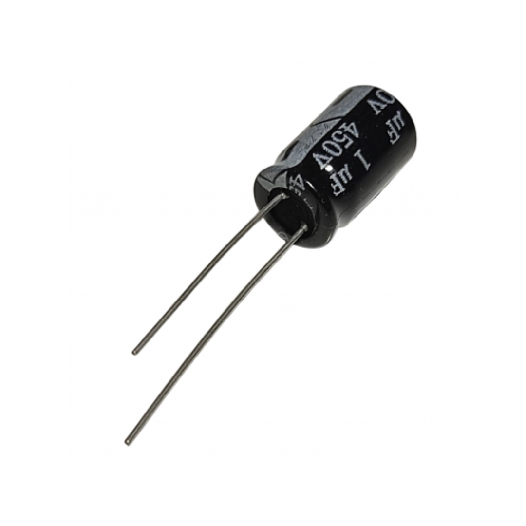 450V/1µF electrolytic capacitor