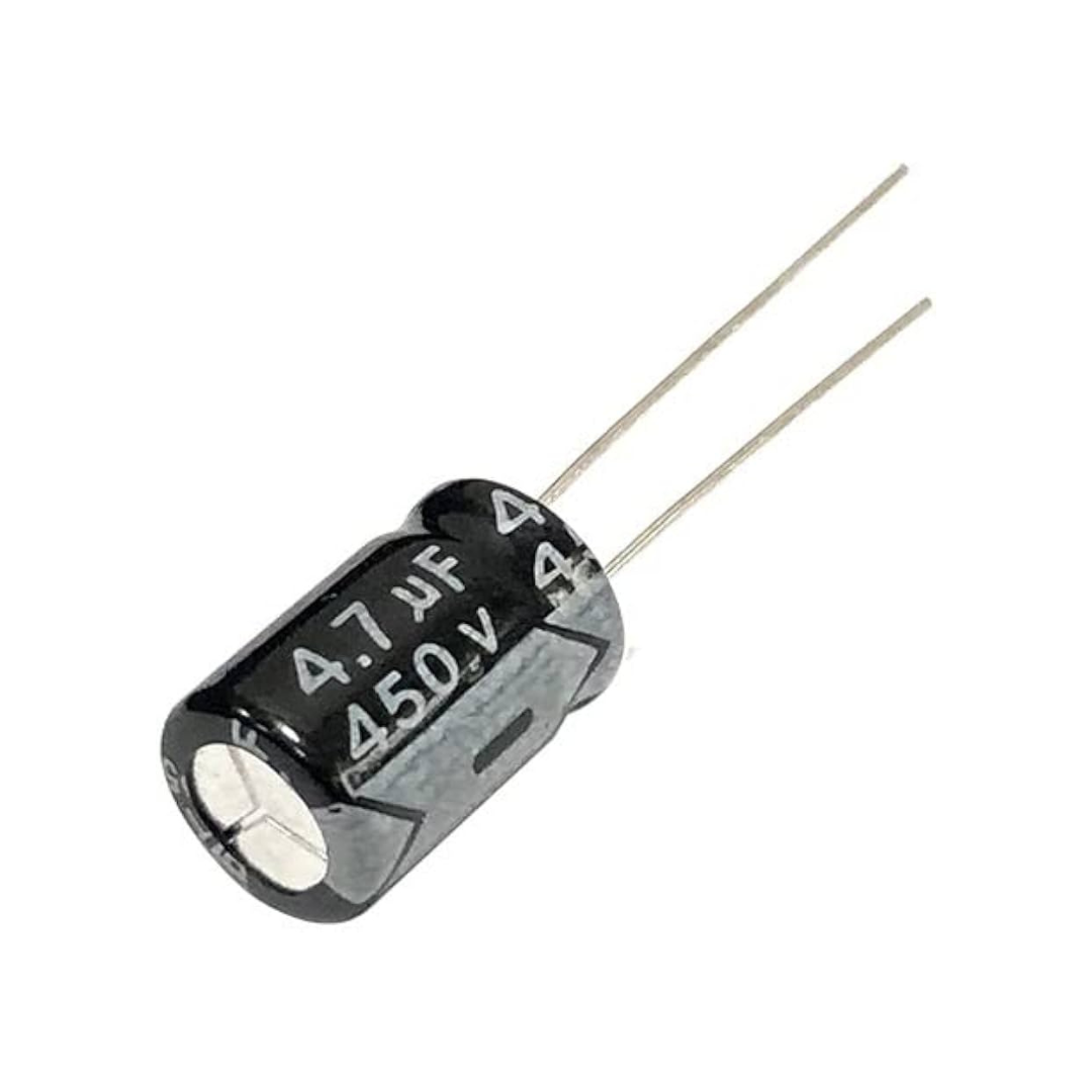 450V/4.7µF electrolytic capacitor
